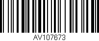 Código de barras (EAN, GTIN, SKU, ISBN): 'AV107673'