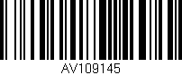 Código de barras (EAN, GTIN, SKU, ISBN): 'AV109145'