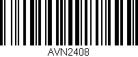 Código de barras (EAN, GTIN, SKU, ISBN): 'AVN2408'