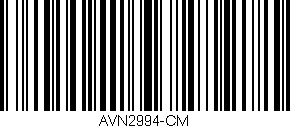 Código de barras (EAN, GTIN, SKU, ISBN): 'AVN2994-CM'