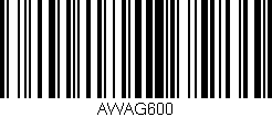 Código de barras (EAN, GTIN, SKU, ISBN): 'AWAG600'