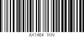 Código de barras (EAN, GTIN, SKU, ISBN): 'AX1464/1KN'