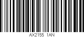 Código de barras (EAN, GTIN, SKU, ISBN): 'AX2155/1AN'