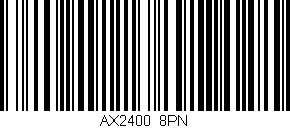 Código de barras (EAN, GTIN, SKU, ISBN): 'AX2400/8PN'