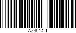Código de barras (EAN, GTIN, SKU, ISBN): 'AZ8914-1'