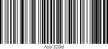 Código de barras (EAN, GTIN, SKU, ISBN): 'Asd-320ld'