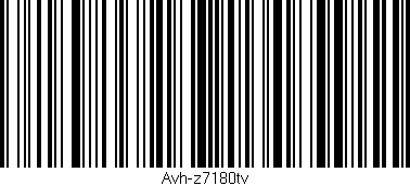 Código de barras (EAN, GTIN, SKU, ISBN): 'Avh-z7180tv'