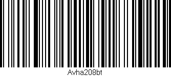 Código de barras (EAN, GTIN, SKU, ISBN): 'Avha208bt'