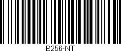 Código de barras (EAN, GTIN, SKU, ISBN): 'B256-NT'
