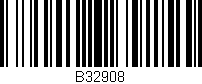 Código de barras (EAN, GTIN, SKU, ISBN): 'B32908'