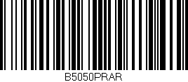 Código de barras (EAN, GTIN, SKU, ISBN): 'B5050PRAR'