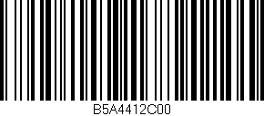 Código de barras (EAN, GTIN, SKU, ISBN): 'B5A4412C00'