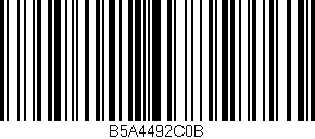 Código de barras (EAN, GTIN, SKU, ISBN): 'B5A4492C0B'