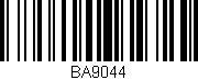 Código de barras (EAN, GTIN, SKU, ISBN): 'BA9044'