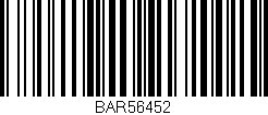 Código de barras (EAN, GTIN, SKU, ISBN): 'BAR56452'