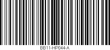 Código de barras (EAN, GTIN, SKU, ISBN): 'BB11-HP044-A'