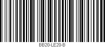 Código de barras (EAN, GTIN, SKU, ISBN): 'BB20-LE20-B'