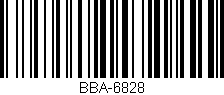 Código de barras (EAN, GTIN, SKU, ISBN): 'BBA-6828'