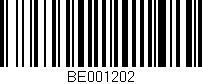 Código de barras (EAN, GTIN, SKU, ISBN): 'BE001202'