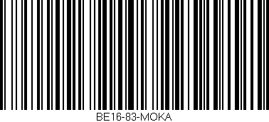 Código de barras (EAN, GTIN, SKU, ISBN): 'BE16-83-MOKA'