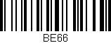 Código de barras (EAN, GTIN, SKU, ISBN): 'BE66'