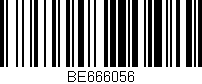Código de barras (EAN, GTIN, SKU, ISBN): 'BE666056'