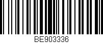 Código de barras (EAN, GTIN, SKU, ISBN): 'BE903336'