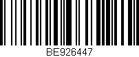 Código de barras (EAN, GTIN, SKU, ISBN): 'BE926447'