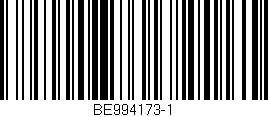 Código de barras (EAN, GTIN, SKU, ISBN): 'BE994173-1'