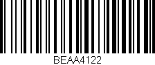 Código de barras (EAN, GTIN, SKU, ISBN): 'BEAA4122'
