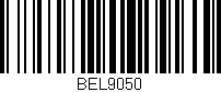 Código de barras (EAN, GTIN, SKU, ISBN): 'BEL9050'