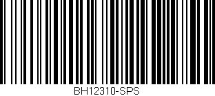 Código de barras (EAN, GTIN, SKU, ISBN): 'BH12310-SPS'