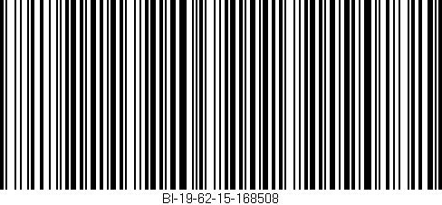 Código de barras (EAN, GTIN, SKU, ISBN): 'BI-19-62-15-168508'
