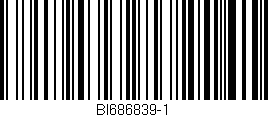Código de barras (EAN, GTIN, SKU, ISBN): 'BI686839-1'
