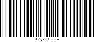 Código de barras (EAN, GTIN, SKU, ISBN): 'BIG737-BBA'
