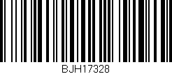 Código de barras (EAN, GTIN, SKU, ISBN): 'BJH17328'
