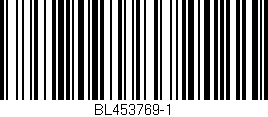 Código de barras (EAN, GTIN, SKU, ISBN): 'BL453769-1'