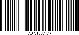 Código de barras (EAN, GTIN, SKU, ISBN): 'BLACT850VBR'