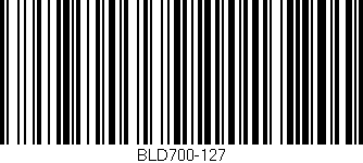 Código de barras (EAN, GTIN, SKU, ISBN): 'BLD700-127'