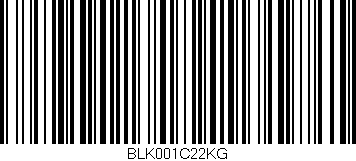 Código de barras (EAN, GTIN, SKU, ISBN): 'BLK001C22KG'
