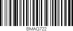 Código de barras (EAN, GTIN, SKU, ISBN): 'BMAG722'