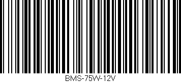 Código de barras (EAN, GTIN, SKU, ISBN): 'BMS-75W-12V'