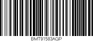 Código de barras (EAN, GTIN, SKU, ISBN): 'BMT91583AGP'
