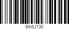Código de barras (EAN, GTIN, SKU, ISBN): 'BMU130'
