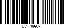 Código de barras (EAN, GTIN, SKU, ISBN): 'BO776996-1'