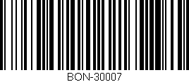 Código de barras (EAN, GTIN, SKU, ISBN): 'BON-30007'