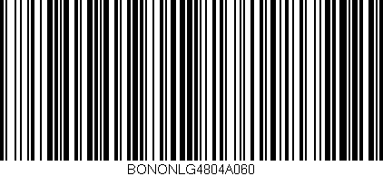 Código de barras (EAN, GTIN, SKU, ISBN): 'BONONLG4804A060'
