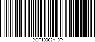 Código de barras (EAN, GTIN, SKU, ISBN): 'BOT13602A/8P'