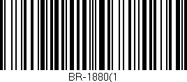 Código de barras (EAN, GTIN, SKU, ISBN): 'BR-1880(1'
