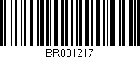 Código de barras (EAN, GTIN, SKU, ISBN): 'BR001217'